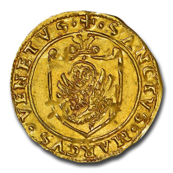 Venice Gold Scudo d'Oro Andrea Gritti (1523-39 AD) MS-64 NGC Venice Gold Scudo d'Oro Andrea Gritti (1523-39 AD) MS-64 NGC